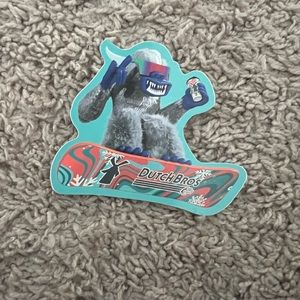 Dutch Bros Snowboarding sticker